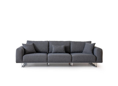 Sofa 4 Seater Relax Couch Couches Bed function Four-seater Textile Sofas